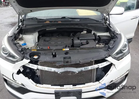 2017 Hyundai Santa Fe Sport 2.4L из США, поврежденный, VIN 5XYZUDLB0HG397831